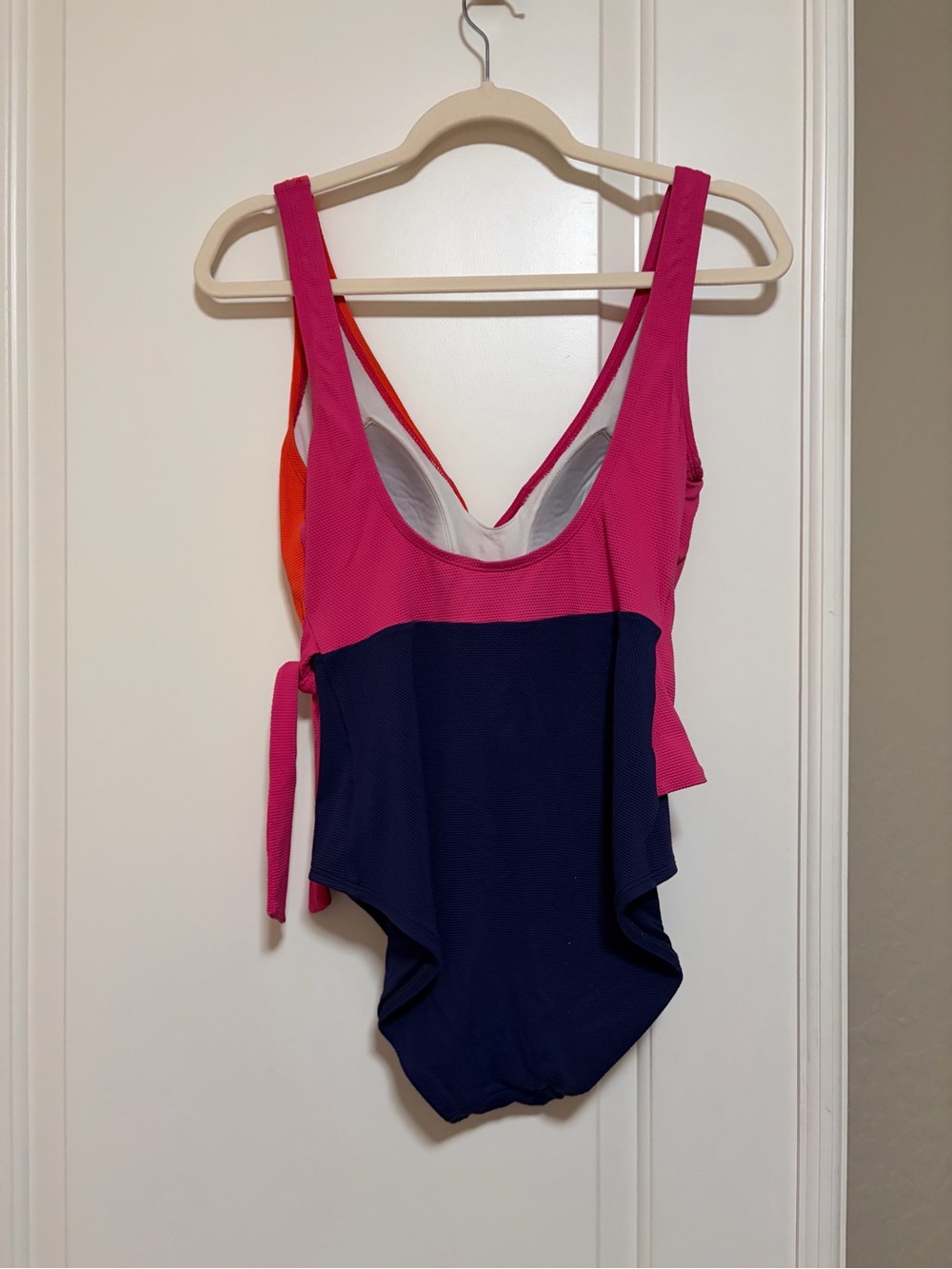 🌴☀️🌊Tommy Bahama Color block One-Piece Swimsuit Wrap Side Tie☀️🌴🌸 - Picture 6 of 12